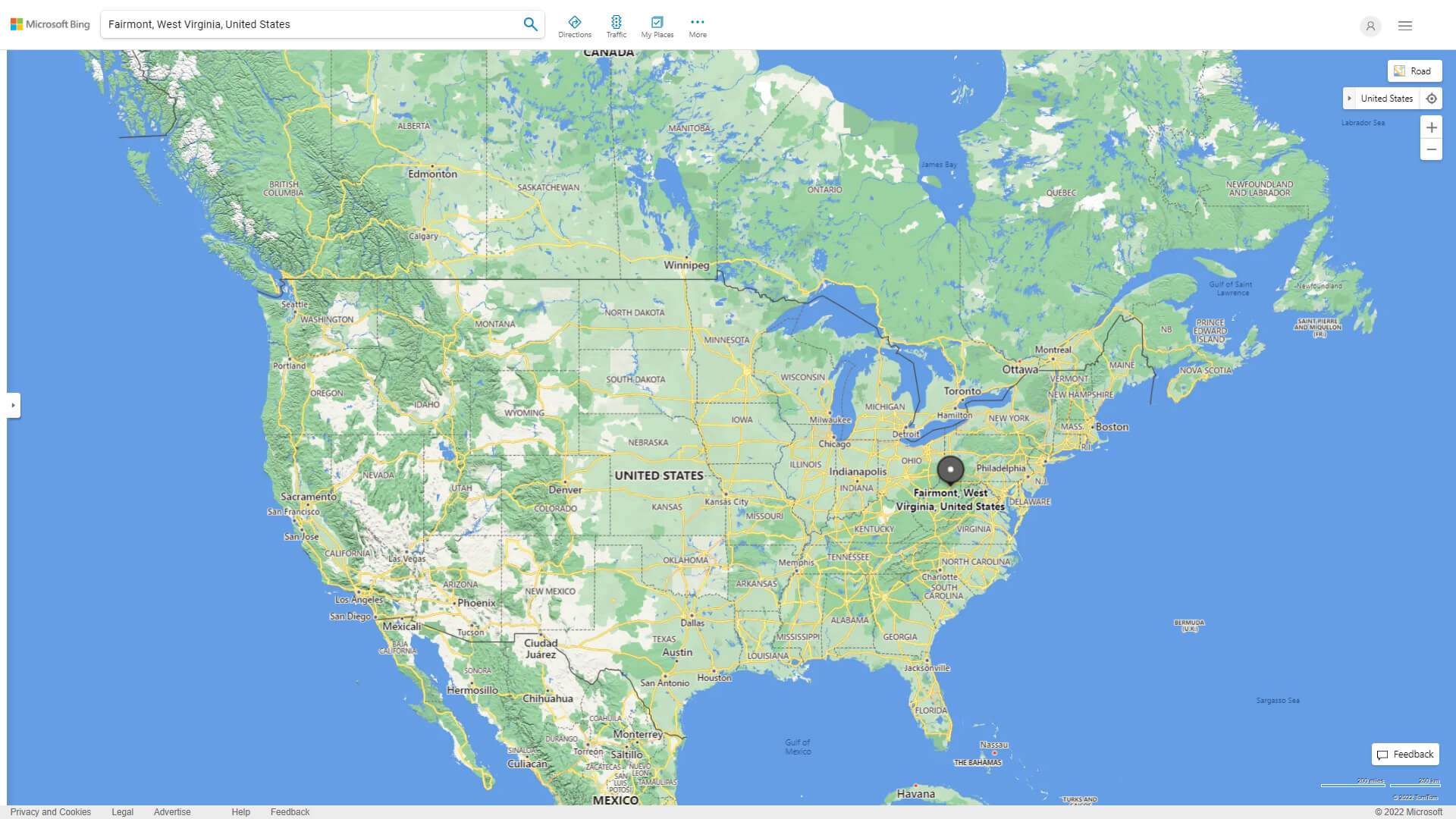 Where is Fairmont in the US